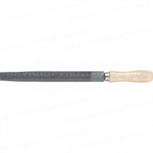 Напильник полукруглый, 200 мм, деревянная ручка. СИБРТЕХ